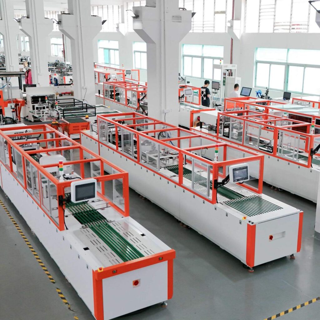 Large-scale workshop for Yihong Automation apparel folding machines - A subsidiary of UBL Group