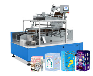 UBL-ZPK02 fully automatic glue-spraying carton erecting machine designed for high-speed forming and bonding of cartons with precise hot-melt adhesive application.