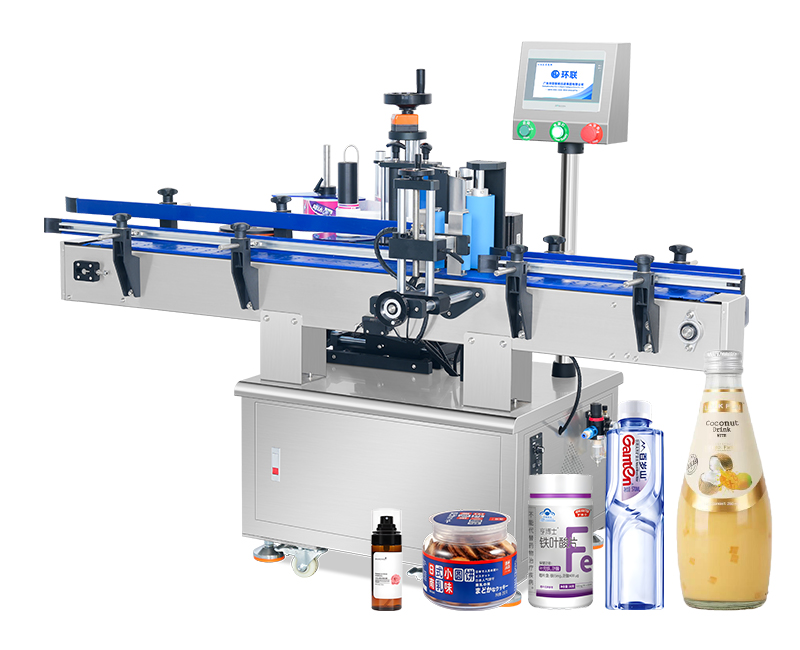 UBL-T-401 Fully Automatic Positioning Round Bottle Labeling Machine - Alcoholic Beverages & Pharmaceutical Labeling Equipment