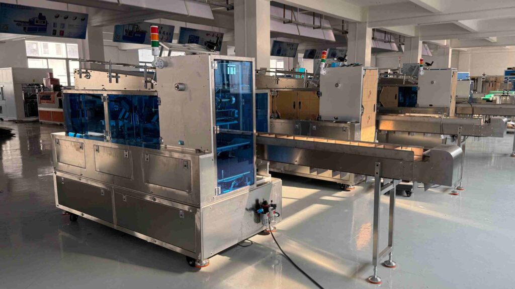 UBL Multi-Spec Compatible Cartoning Machine - GMP-Standard Stainless Steel Equipment for Pharma/Food Supplements, Factory Batch Production (Fast Changeover/Automatic Insertion of Manuals)