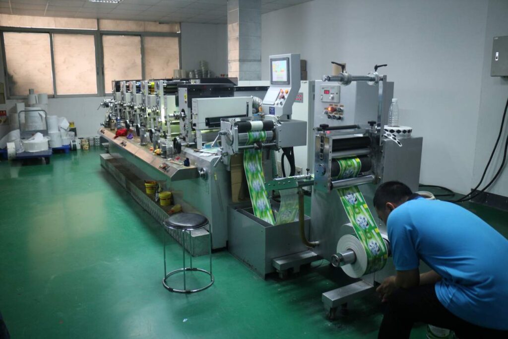 Historical production site of UBL Labeling Department established in 2014 - Providing integrated packaging consumables