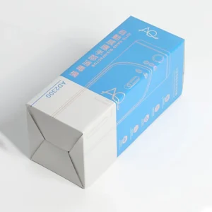 Snap lock bottom box for auto hand disinfector packaging, showing auto lock bottom carton structure